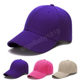 Children Adjustable Baseball Cap Boys Girls Casual Hip Hop Caps Sunshade Hat For Kids Sports Outdoor