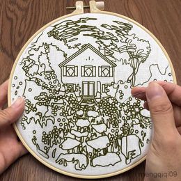 Chinese Style Products Manor Style Embroidery DIY Needlework House Life Needlecraft for Beginner Cross Stitch Artcraft(With R230803