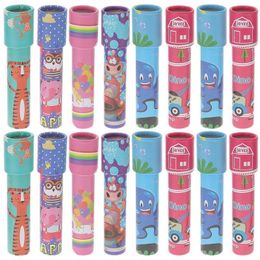 Novelty Games 30pcs Kaleidoscope Kids Toys Classic Party Rotating Science Paper Birthday Vintagefavors Kaleidoscopes Cartoon Children TinScene 230803