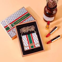 1set Matte Lipstick Set 3 Colors Nude Lip Stick Makeup Kit With Chain Bag Long Lasting Waterproof Velvet Lip Sticks For Women