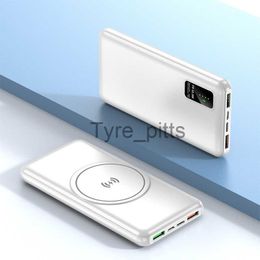 Wireless Chargers 20000mAh Magnetic Qi Wireless Charger Power Bank Digital Display Powerbank For iPhone 14 13 12 Samsung Huawei Xiaomi Poverbank x0803