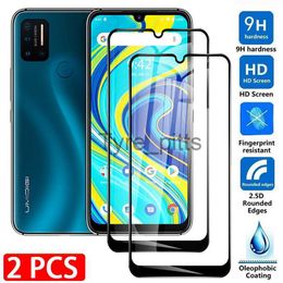 Cell Phone Protectors 2 Pcs Full Screen Protector A7 Tempered Glass On The For Umidigi A9 Pro A7s Bison A 7 9 A7pro 9H Protective Film x0803