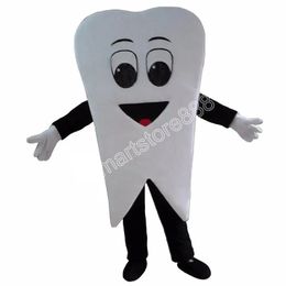 Mascot Costume Cartoon Tooth Dentist Mascot Costumes Halloween Christmas Event Role-playing Costumes Role Play Dress Fur Set Costume