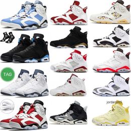 Bordeaux Jumpman 6 6s Basketball Shoes Cool Grey Toro University Blue Red Oreo Georgetown Midnight Navy Cactus Jack Black Infrared UNC mens trainers sports sneakers