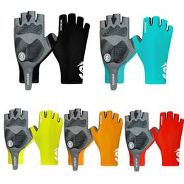 Sports Gloves Half finger riding gloves anti slip bicycle indoor fitness running breathable sweat absorption for men and women 230802