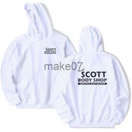 Men's Hoodies Sweatshirts Keith Scott Body Shop Pullover Hoodie One Tree Hill Car Mechanic Loose Hooded Sweatershirt J230803