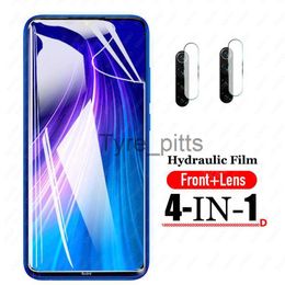 Cell Phone Screen Protectors Hydrogel Film for Xiaomi Redmi Note 8 Screen Protector Protective Glass on Redmi Note 8 Redminote8 Note8 M1908C3JH Camera Lens x0803