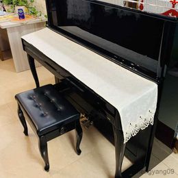 Dust Cover Electronic Piano Keyboard Dust Covers Household Pianos Protective Half Cover Table Flag TV Cabinet Multipurpose Dirt Resistant R230803