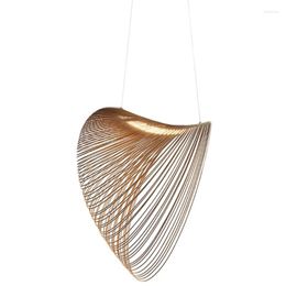 Pendant Lamps 2023 Design Lamp Personality Living Room Bedroom Restaurant Birch Suspension Light Home El Art Decor Lighting