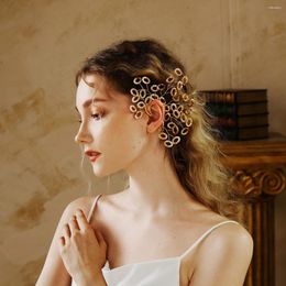 Backs Earrings Pearl Rhinestones Geometric Ear Clips Accessories Decor Ornaments Women's Cuffs & Wraps Hanging Earring