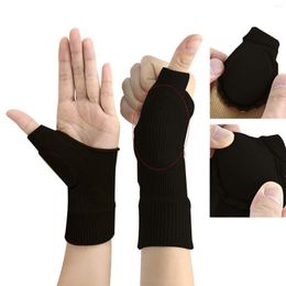 Wrist Support 1Pair Compression Thumb Band Belt Carpal Tunnel Hands Brace Strap Sleeve Golf Tenosynovitis Gloves