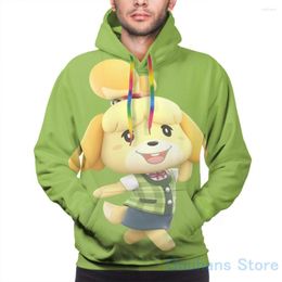 Men's Hoodies Mens Sweatshirt For Women Funny Isabelle (Super Smash Bros Ultimate) Print Casual Hoodie Streatwear