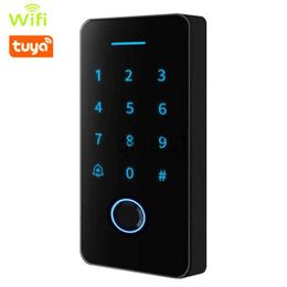 Fingerprint Access Control Tuya wifi Waterproof Access Control System 125Khz RFID Card Access Control Password Keyboard Door Lock x0803