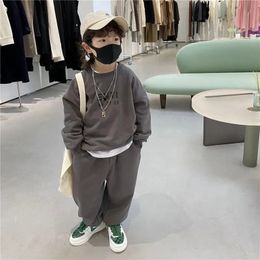 Designer Kids Clothing Sets Autumn Winter Sweater And Pants clothes Baby Children Tracksuit Boys Girls SportSuit Long Sleeve Outfit Hoodies dhgate