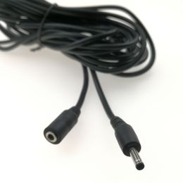 5M Meters 5V 2A 3.5*1.35mm 3.5/1.35mm DC Male to Female Extension Power Cable Cord for Webcam CCTV Camera Copper Wire