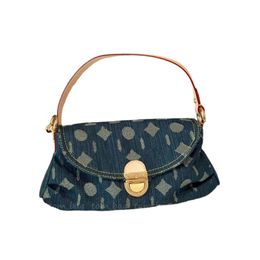 Denim Blue Handbags Women Vintage Designer Shoulder Bags Undershoulder Hobo Purse Clutch Totes Handbag Crossbody Bag