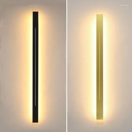 Wall Lamp Long Strip Surface Mounted Minimalist Aisle Balcony Bedroom Dining Room Background Light LED Mirror Headlight