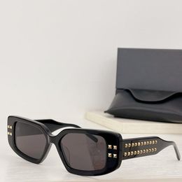 Солнцезащитные очки женские модные веб-блоггер-блогер звезда звезда заклепки дизайн бренда коробка коробка рамки девочки очки VLA-108A