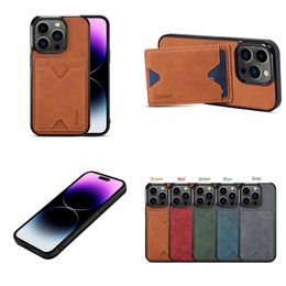 Luxury Magnetic Leather Vogue Phone Case for iPhone 15 14 13 12 Pro Max Samsung Galaxy S23 Ultra A23 5G A24 A53 A54 A34 Google Pixel 8 8Pro Card Slot Wallet Bracket Shell