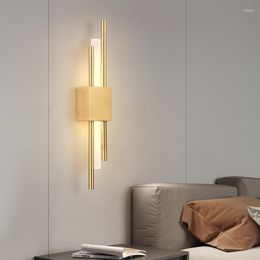 Wall Lamp Rear Light Luxury Grille Designer Living Room Bedside Corridor Aisle Bedroom Nordic