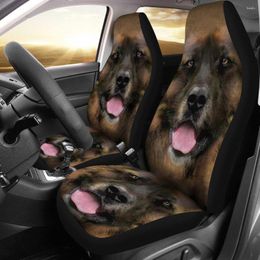 Car Seat Covers Leonberger Dog Print Accessories Cover