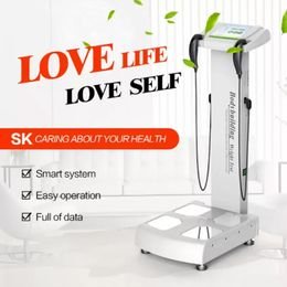 GS6.5C+ Analyzer 3D Scan Human Elements Analysis Height Weight BMI Scale Body Composition Analyzer Machine Included A4 printer Measuring Machine Fat Analysis