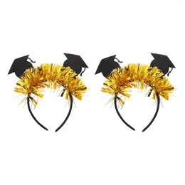 Bandanas 2023 Graduation Hair Accessories Hair-hoop Hat Female Headdress Mini Headband Party