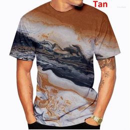 Men's T Shirts 2023 Summer Cool Fashion Personality 3d Digital Printing Tee Casual Short-sleeve Round Neck T-shirt