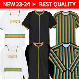 23 24 Venezia FC Soccer Jerseys home White Third Blue 4th Red 10# ARAMU 11# FORTE Venice 2023 2024 BUSIO 27# Football Shirts Adukt Kids Kit Uniforms long sleeves