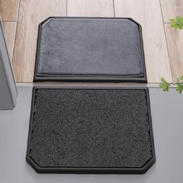 Carpets Door Mat Dirt Outdoor Indoor Floor Rugs Resistant Entrance Non-Slip Protector Kitchen Rug Shoes Cleaning Mats