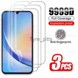 Cell Phone Screen Protectors 3Pcs Full Curved Hydrogel Film For Samsung Galaxy A34 Screen Protector Samung A34 5G A 34 34A A346B Soft Film Not Tempered Glass x0803
