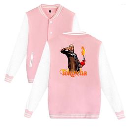 Men's Hoodies Tokischa 2D Baseball Jacket Capless Sweatshirt Women/Men