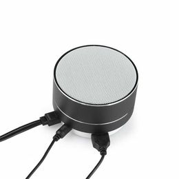 Portable Speakers Stereo Wireless Bluetooth Speaker AUX Input Handsfree Call Card Small Sound Soundbox Black