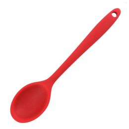 Spoons Mini Silicone Salad Soup Spoon Grade Tablespoons Ergonomic Design For Home Office Restaurant El