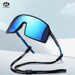 Sunglasses Selling TR90 One-piece Large-frame Trend Men's Polarised Sports Riding