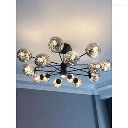 Chandeliers Art Led Chandelier Pendant Lamp Light Modern Ceiling Interior Bedroom Living Room Dining Kitchen Crystal Ball