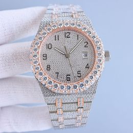 Diamond Watch Mens Automatic Mechanical Movement Designer Watch 42mm Waterproof Fashion Business Women Wristwatch Montre De Luxe