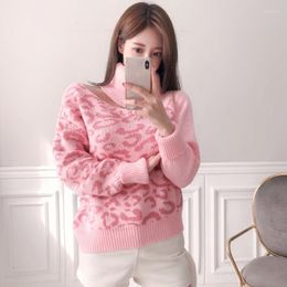 Women's Sweaters Chic Leopard Print Cross Sweater Two Pecies Cropped Knitted Solid Sexy Night Club Party 2023 Spring