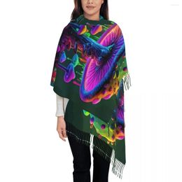Scarves Magic Mushrooms Shawls And Wraps For Evening Dresses Womens Dressy Wear