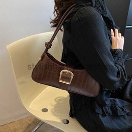 Shoulder Bags Texture trendy women's bag 2023 spring trendy single shoulder underarm bag minimalist casual small square bagstylishhandbagsstore