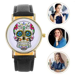 Wristwatches Punk Head Braceletses Charming Female Wrist Women Womens Gift Watch Gifts