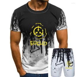 Men's Tracksuits Men Tshirt SCP Foundation Euclid Unisex T Shirt Printed T-Shirt Tees Top