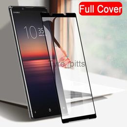 Cell Phone Screen Protectors Full Protective Glass For Sony Xperia 10 III Screen Protector On Xperia10 Xperia 1 V 5 II 10 IV Xperia1 Xperia5 9H Tempered Film x0803