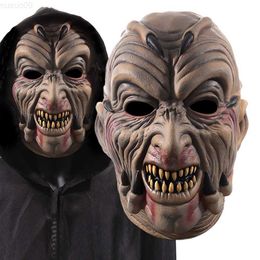 Party Masks Horror Jeepers Creepers Monster Killer Mask Cosplay Ogre Demon Vampire Latex Helmet Halloween Masquerade Party Costume Props L230803