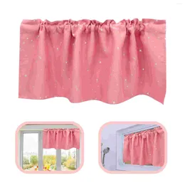 Curtain Half Window Curtains Bedroom Valance Rustic Short Kitchen Blackout Valances Windows