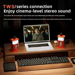 Portable Speakers Speakers Shake The Bass Transparent Wireless Bluetooth Stereo Surround Speakers Player Loudspeaker