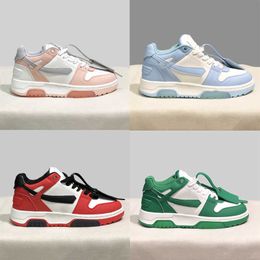 Sneakers fuori ufficio Low Top Off Scarpe da basket Scarpe da corsa bianche Scarpe casual da donna da uomo Designer Scarpe da ginnastica da esterno azzurre con scatola 453