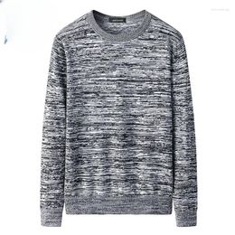 Men's Sweaters Autumn Winter Soft Warm Men Cashmere O-Neck Knitted Sweater Jersey Jumper Pull Homme Hiver Pullover Knitwear C158