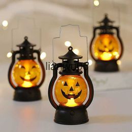 Party Decoration Men's Swimwear LED Halloween Pumpkin Ghost Lantern Lamp DIY Hanging Scary Candle Light Halloween Decorations for Home Horror Props Kids Toy x0803