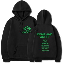 Mens Hoodies Sweatshirts GOT7 HOMECOMING 2022 FanCon Hooded Sweatshirt Men Oversize Hoodie Women Pullover Tracksuit Kpop Streetwear Winter Couple Clo J230803